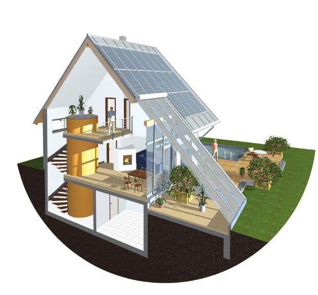 архитектурные решения для энергосберегающего дома